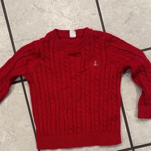 GAP Vibrant Red Knit Sweater